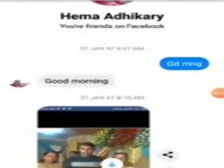Facebookhot tante hema zeigt an sie nackt körper im facebook anruf