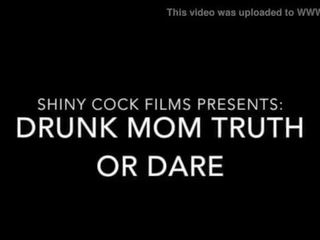 Drunk Mom's Truth or Dare part I Starring Jane Cane and Wade Cane from Shiny manhood movs