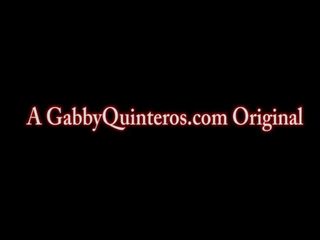 Gabby Quinteros Facialized By Black manhood