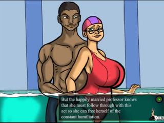 Married therapist fucked by black Athletes &lpar;Gameplay&rpar; Good ending