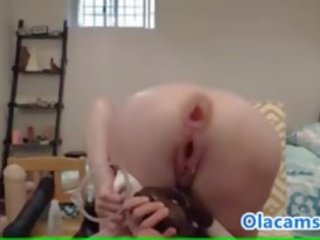 Mẹ tôi đã muốn fuck cậu bé tóc nâu cực hậu môn fisting trên webcam