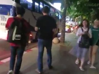 Thailand may sapat na gulang video turista napupunta pattaya!