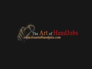 Ο τέχνη του handjobs: φοβερό μαλακία για με πλούσιο στήθος μητέρα που θα ήθελα να γαμήσω