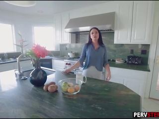 Cougar busty MILF stepmom movs a stepson how to fuck