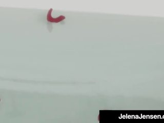 Λεσβίες jelena jensen & είδος πεταλούδας veracruz δάχτυλο γαμώ σε μπάνιο