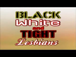 I errët e bardhë dhe i ngushtë lesbians