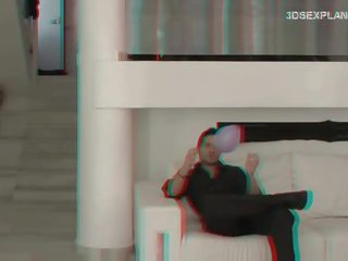 Nick morenos hari jadi 3d anaglyph