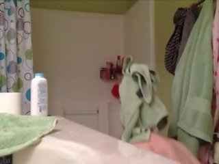 Mijn tiener tiener het nemen een groots showerwer